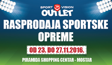Velika Sport Vision rasprodaja u Mostaru!